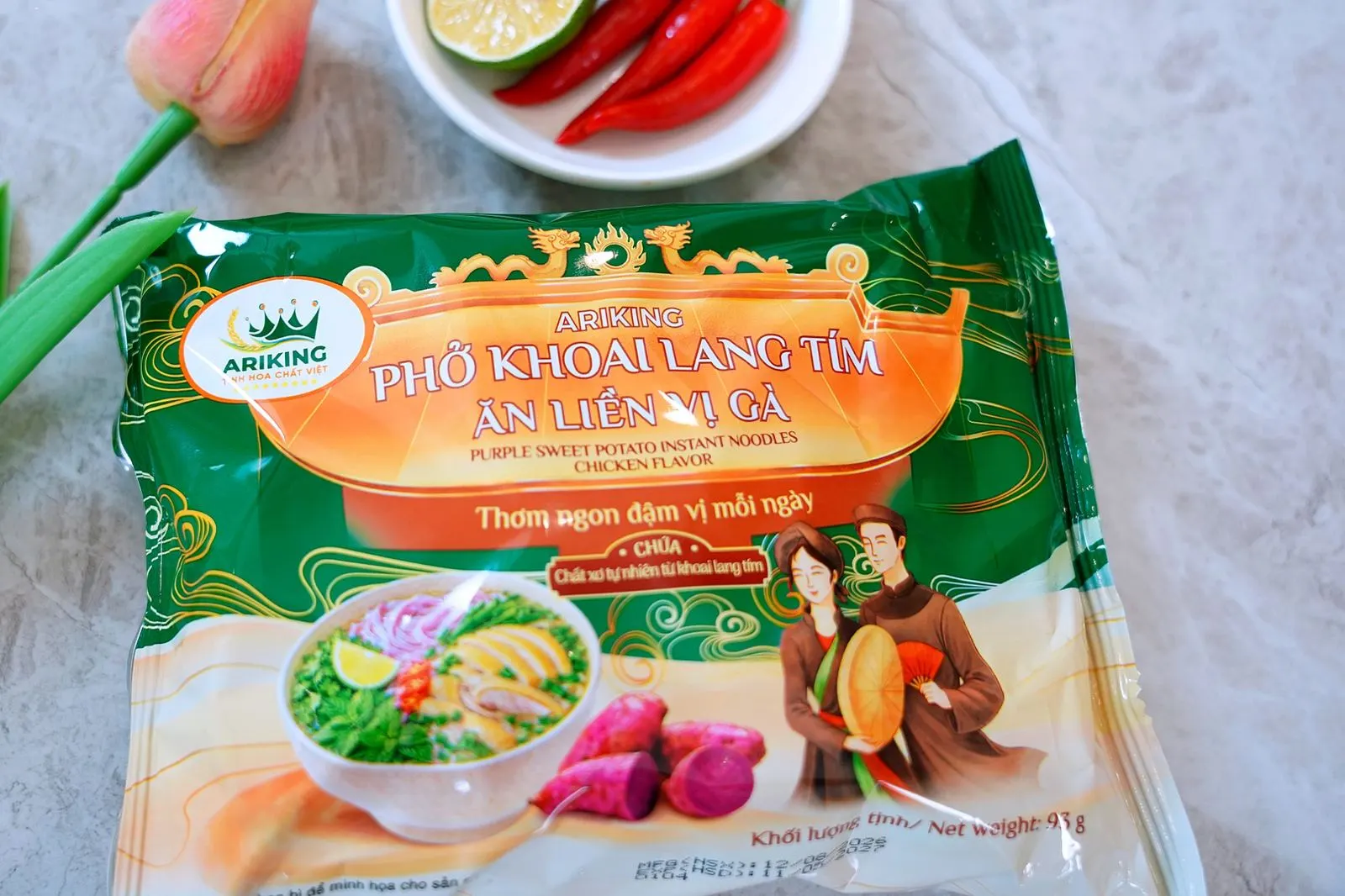 Phở ăn liền vị gà