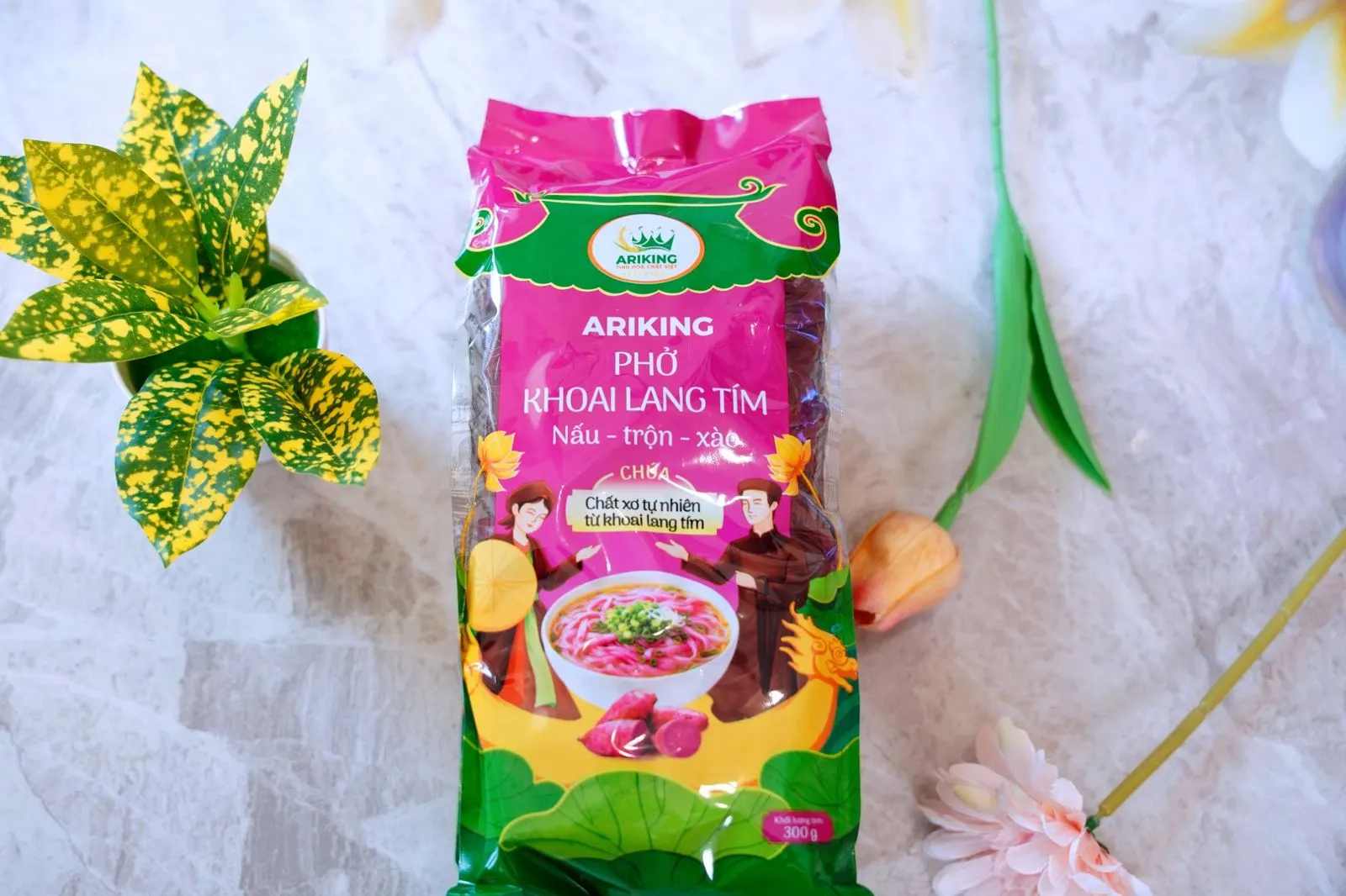 Phở khoai lang tím